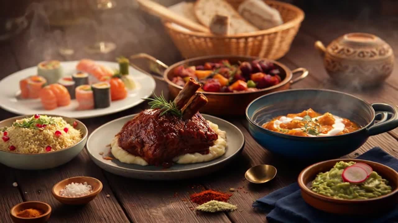 A Quiet Visual Journey Through World Cultures and Their Most Beautiful Cuisines