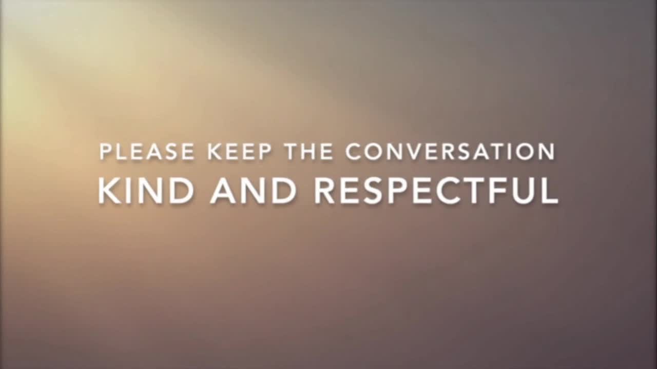 A Gentle Reminder to Keep Comments Friendly, Respectful, and Focused on Positive Conversations