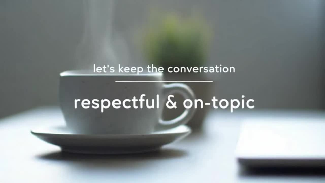 A Friendly Reminder to Keep Comments Respectful, Positive, and Focused on Creativity