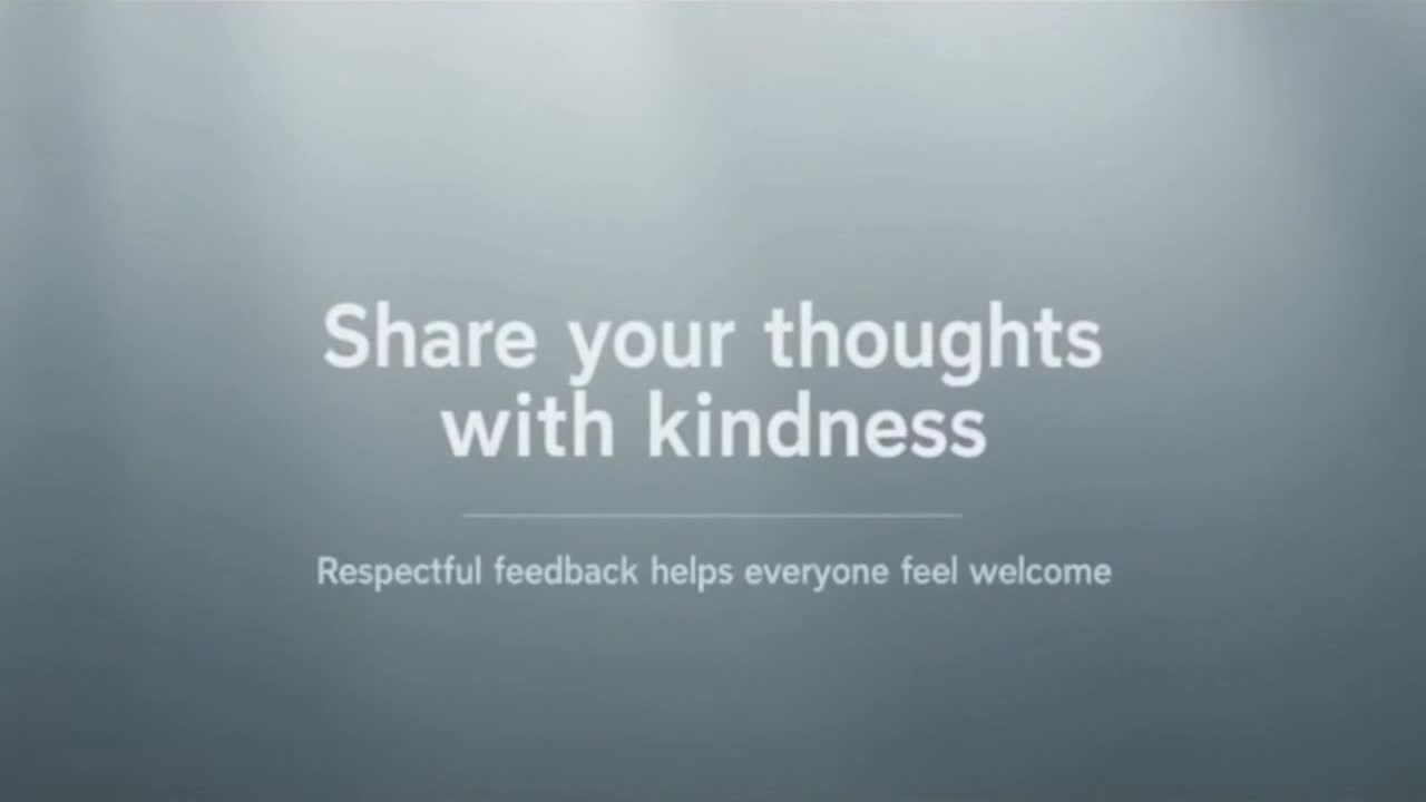 A Friendly Reminder to Share Your Thoughts Respectfully and Keep Our Community Welcoming for Everyon