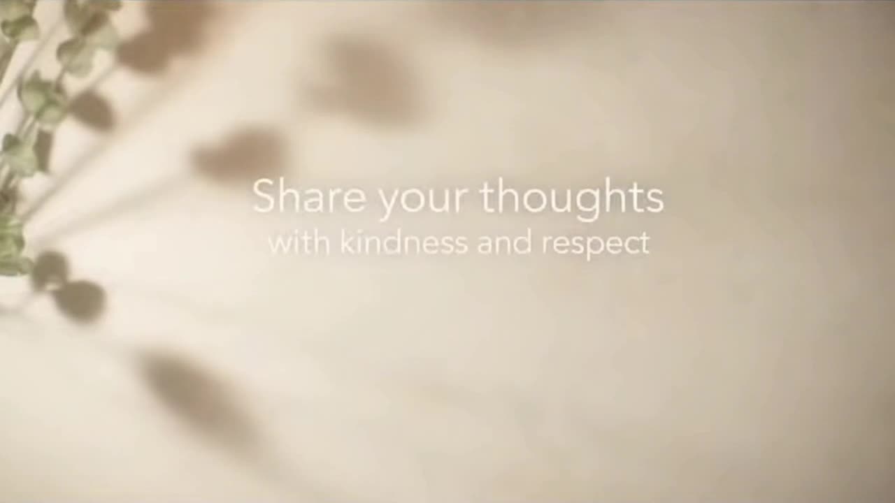 Creating a Welcoming Space Together Through Kind, Respectful, and Family-Friendly Conversation