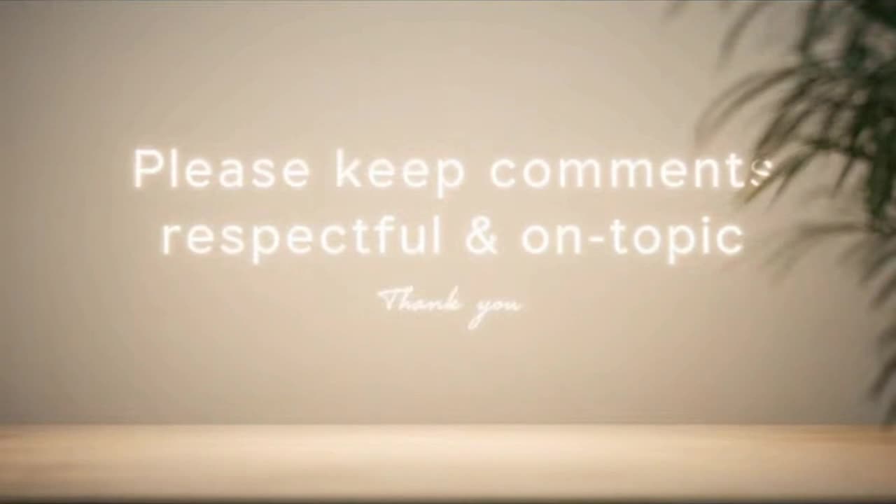 A Gentle Reminder That Shapes a Positive Comment Space We Can All Enjoy Together