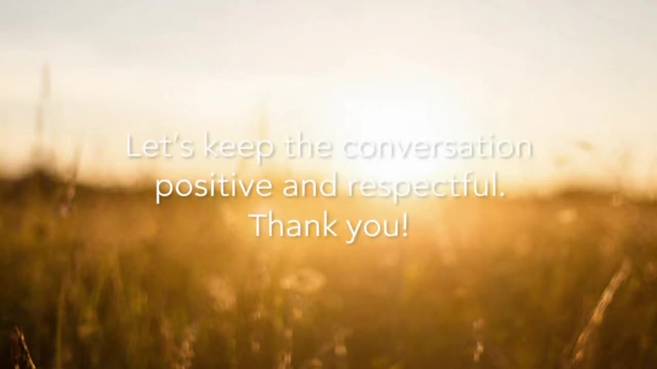 A Friendly Reminder to Keep Comments Respectful and Create a Welcoming Community Together