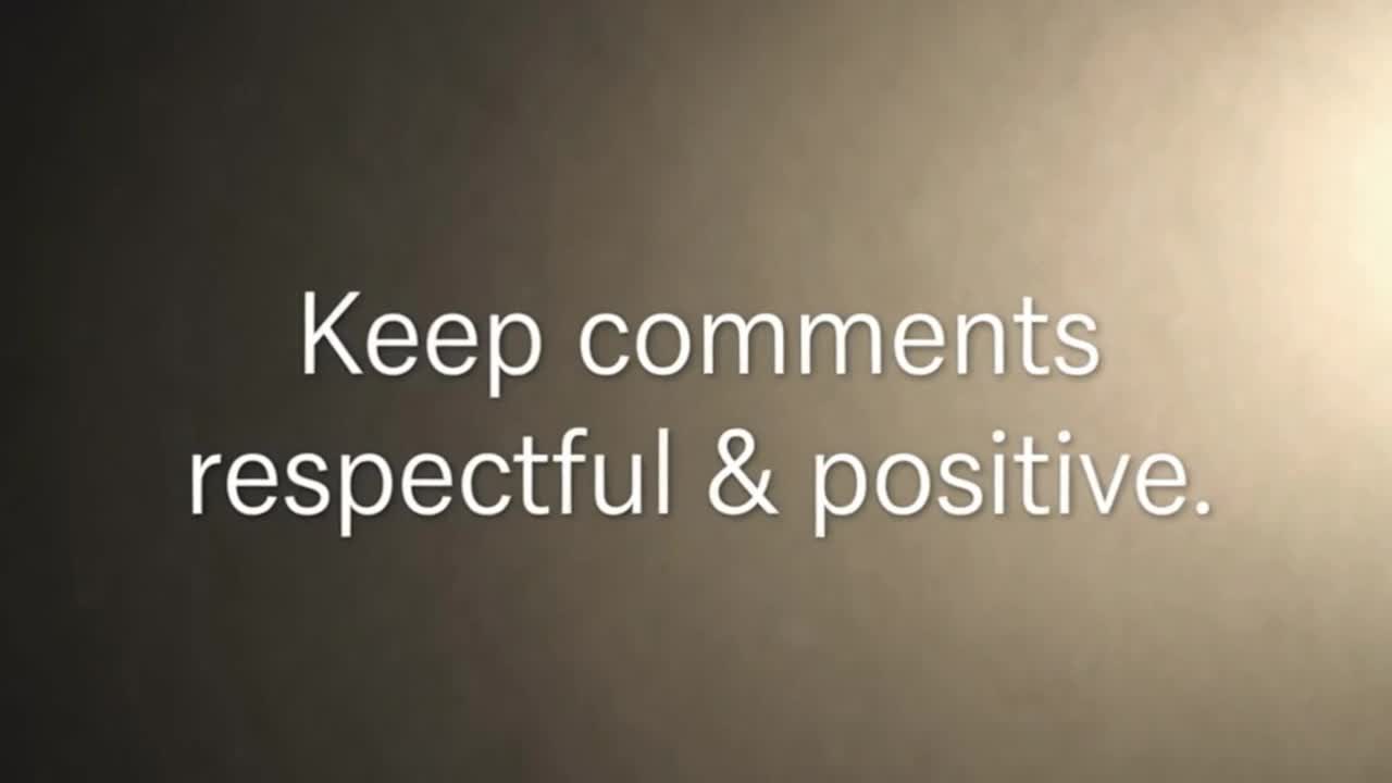 We Love Hearing From You, Let’s Keep the Comments Friendly, Respectful, and Positive for Everyone