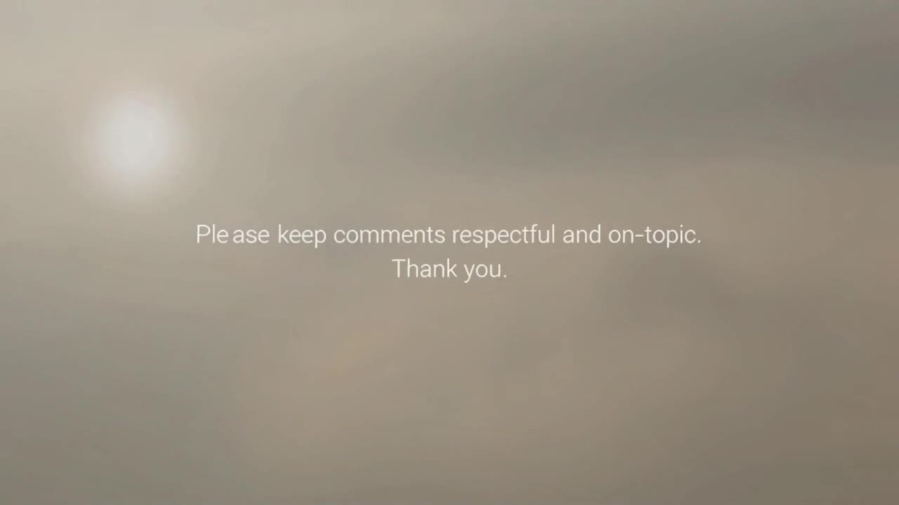 A Friendly Reminder to Keep Comments Respectful, On-Topic, and Supportive for Everyone