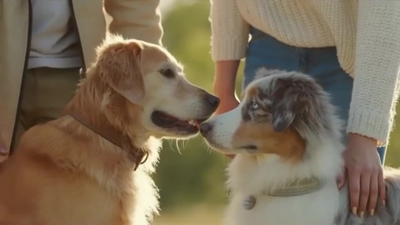 A Short, Sweet Moment of Cute Dogs and Their Humans Sharing a Funny Everyday Bond