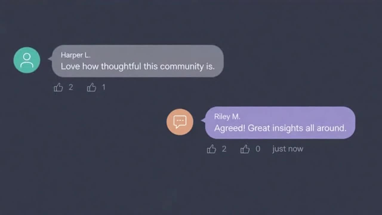 Creating a Positive Comment Space With Friendly, Respectful, and On-Topic Conversations