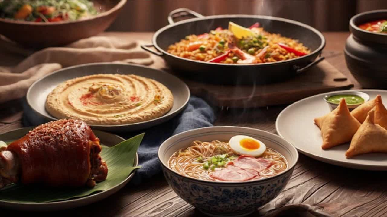 A Quiet, Beautiful Glimpse of World Cultures Expressed Through Their Traditional Cuisines
