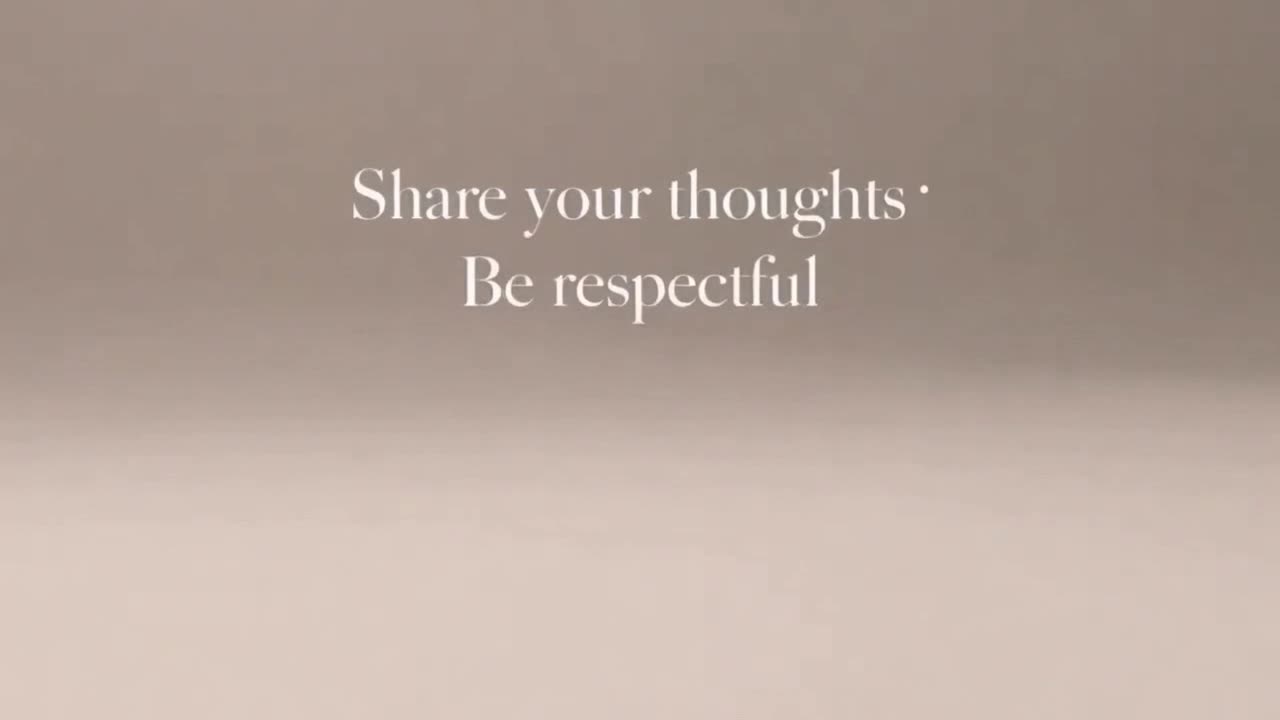 A Friendly Reminder to Share Your Thoughts Kindly and Help Keep This Community Positive