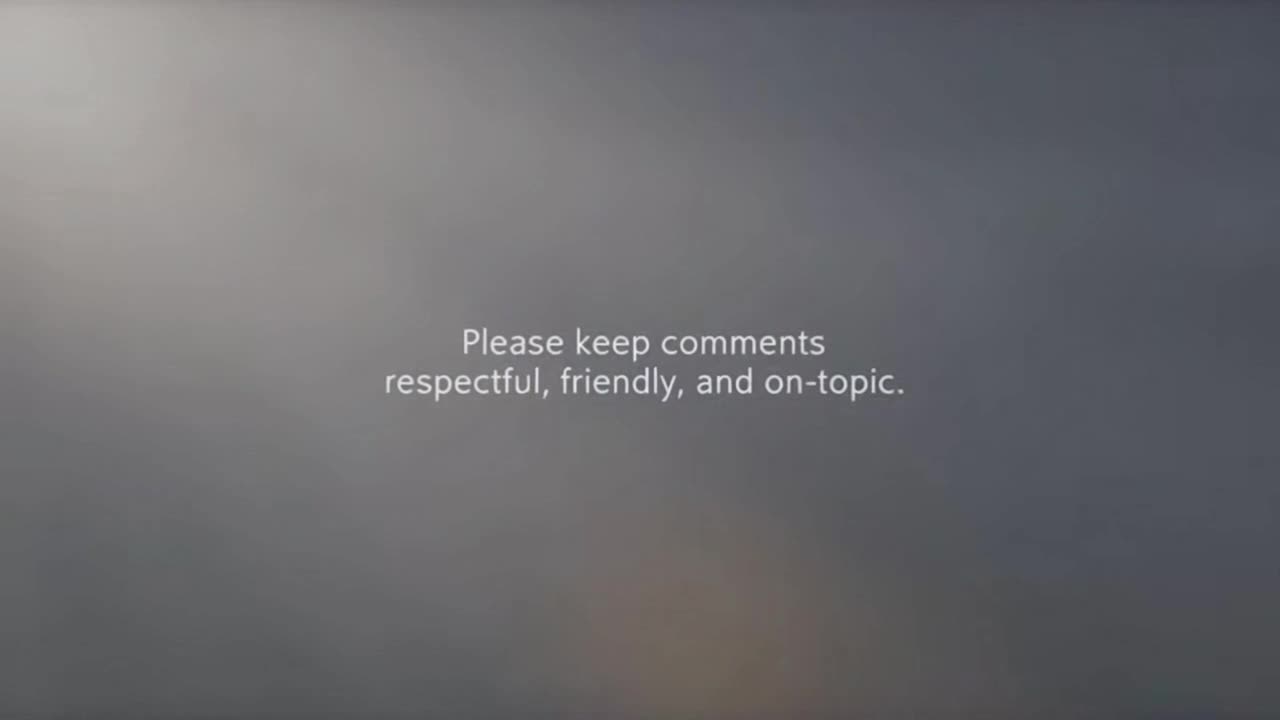A Gentle Reminder to Keep Comments Friendly, Respectful, and Focused for a Positive Community