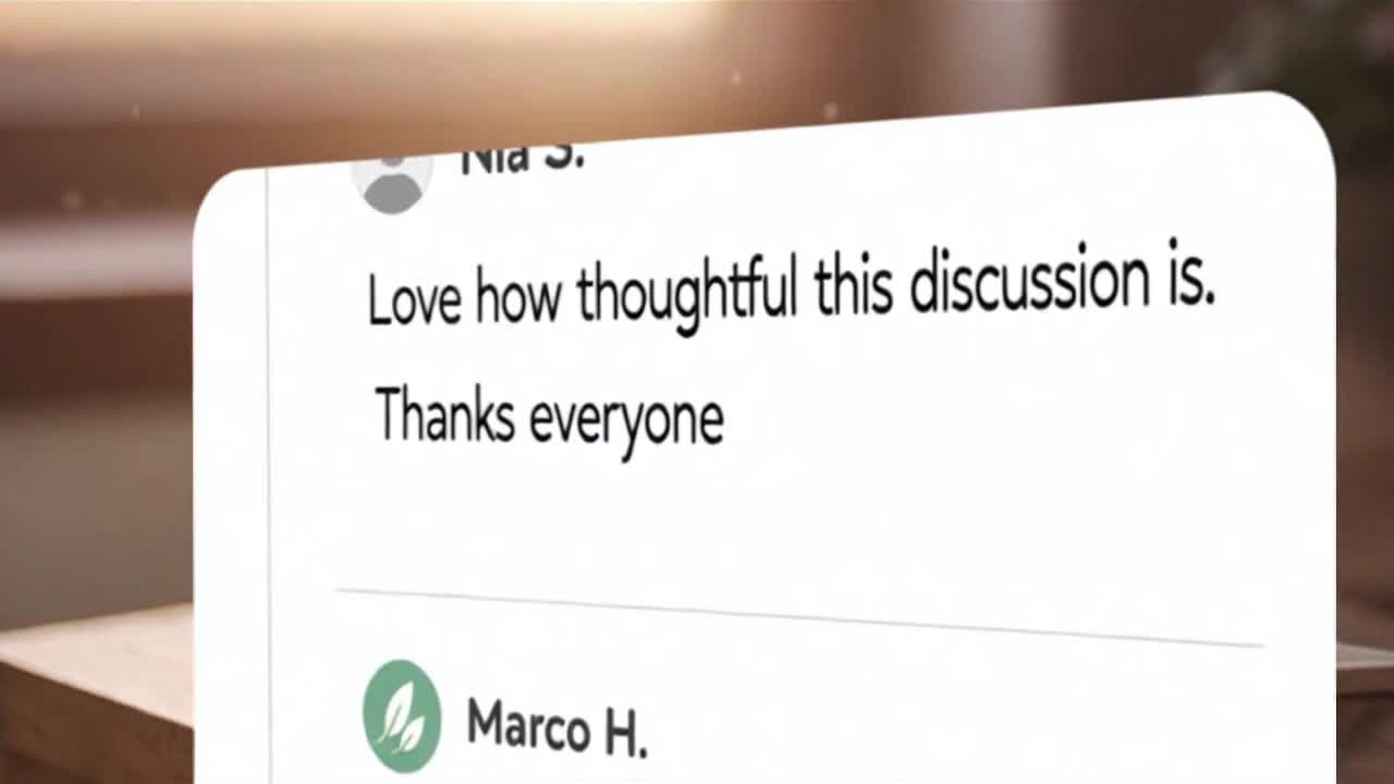 Encouraging Friendly and Respectful Comments for a Positive, Enjoyable Community Space