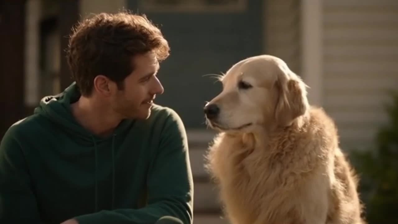 A Small, Funny Everyday Moment Between a Cute Dog and Its Human Owner