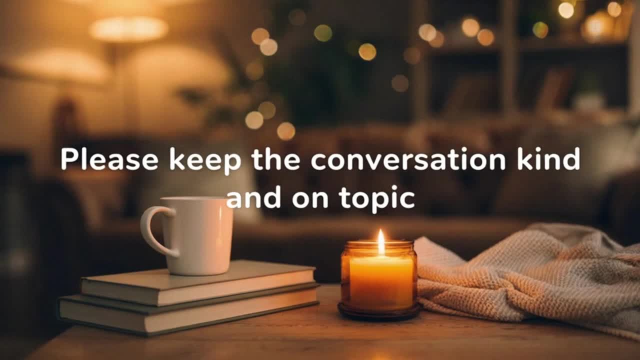 A Gentle Reminder That Sets the Tone for Kind, Respectful, and Supportive Conversations