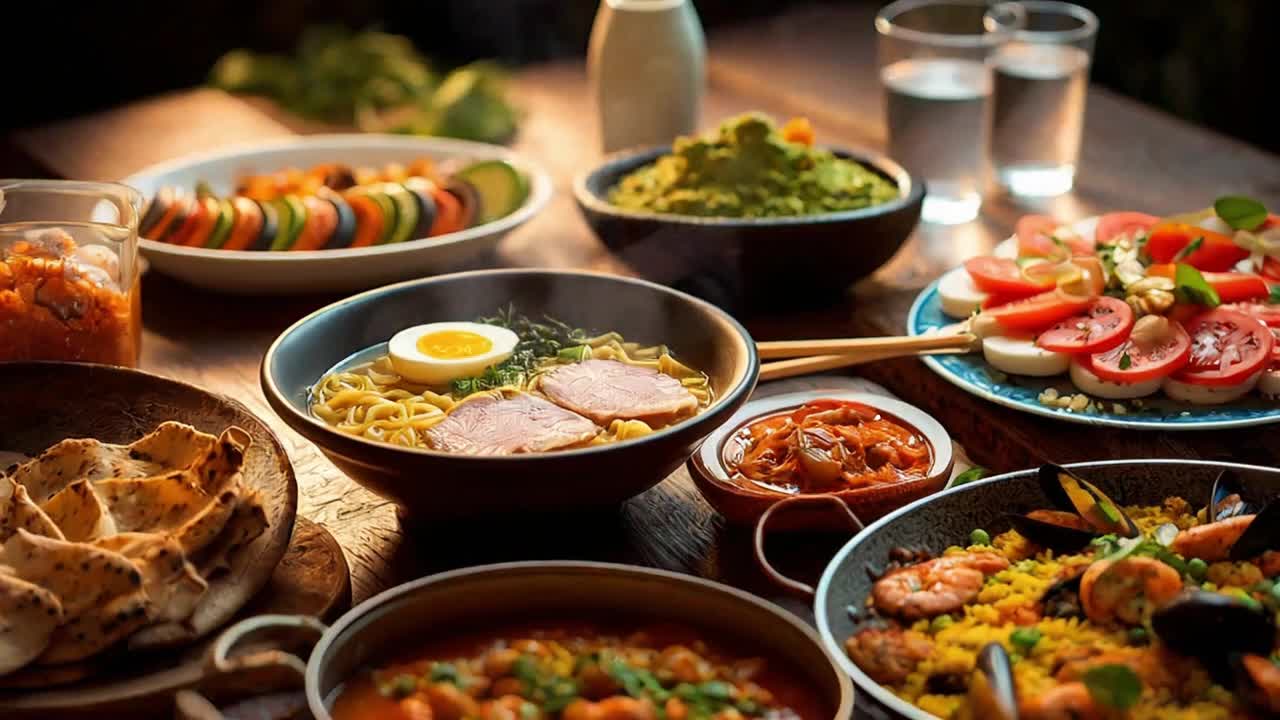 A Beautiful Glimpse of World Cultures Through Their Most Iconic and Enticing Cuisines