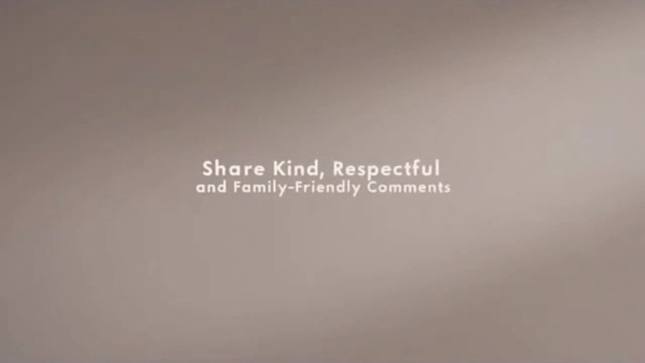 A Friendly Reminder to Keep Comments Respectful, Constructive, and Family-Friendly for Everyone