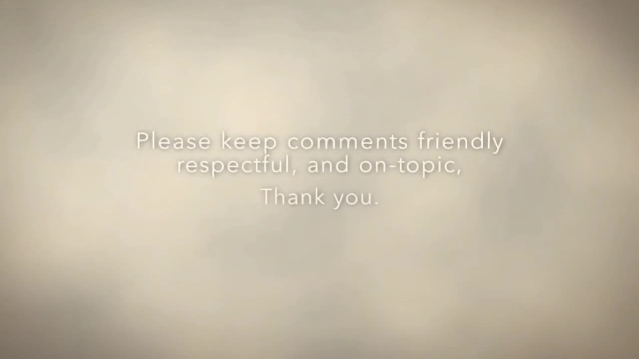A Friendly Reminder to Keep Comments Respectful, On-Topic, and Supportive for Everyone