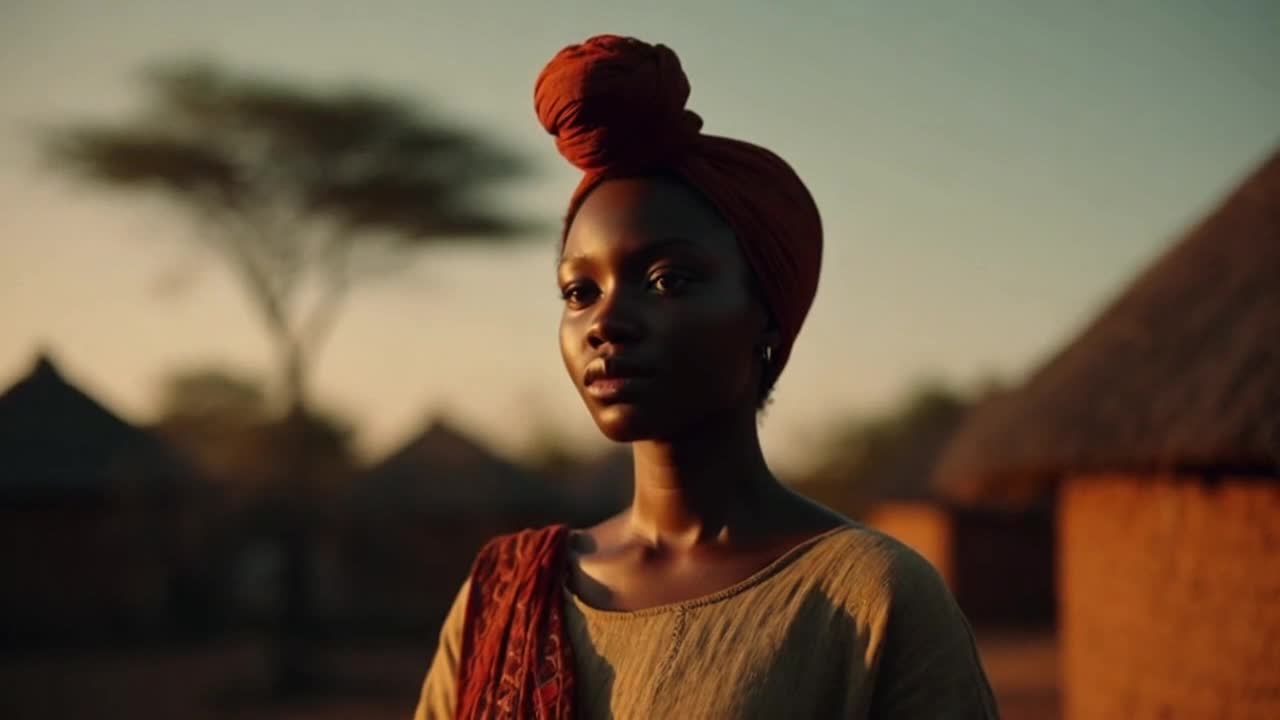 A Serene Visual Tribute to the Beauty, Entertainment, and Joy Found in African Movies and Original S