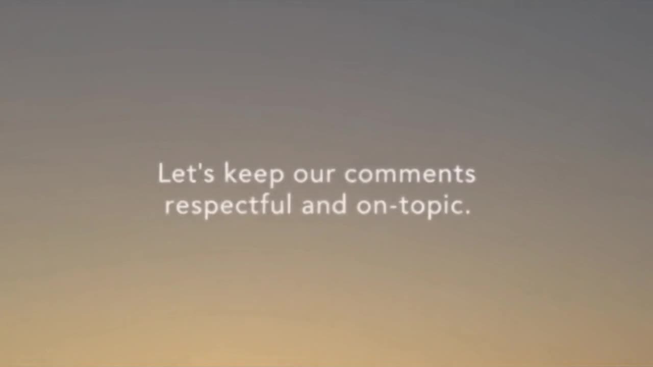 A Friendly Reminder to Keep Comments Respectful, On-Topic, and Supportive for Everyone