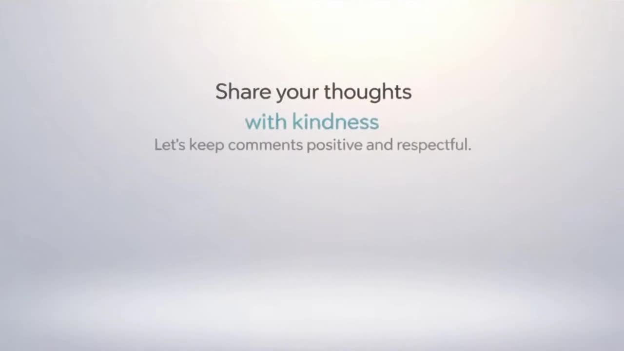 A Simple Reminder to Share Thoughts Kindly and Help Build a Positive, Respectful Community Together