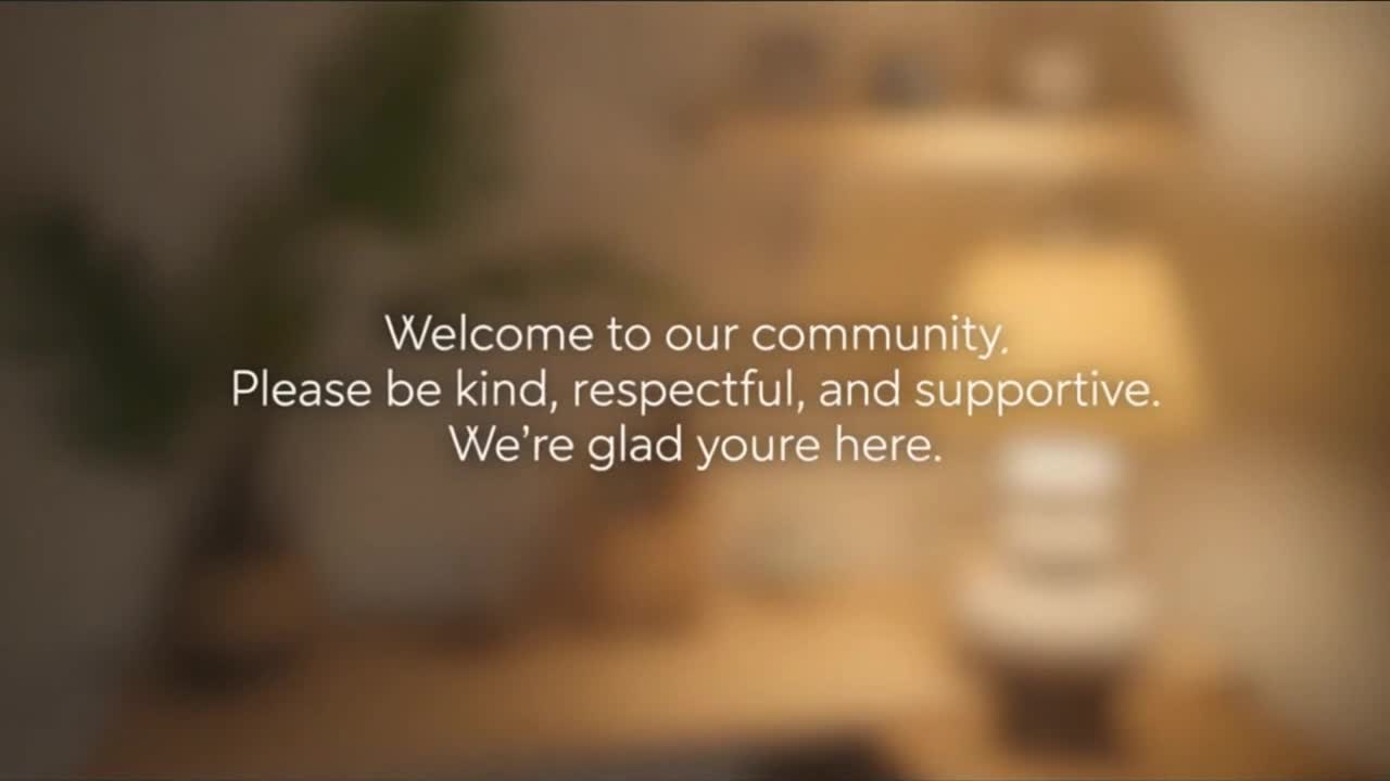 A Gentle Reminder to Share Thoughts Kindly and Keep Conversations Positive and Family-Friendly