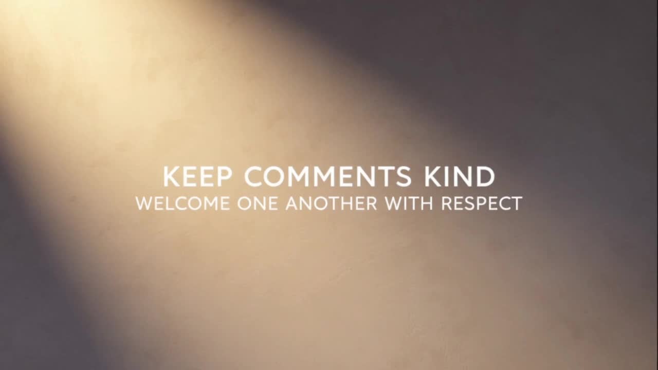 A Simple Reminder to Keep Comments Friendly, Respectful, and Supportive for a Welcoming Community Sp