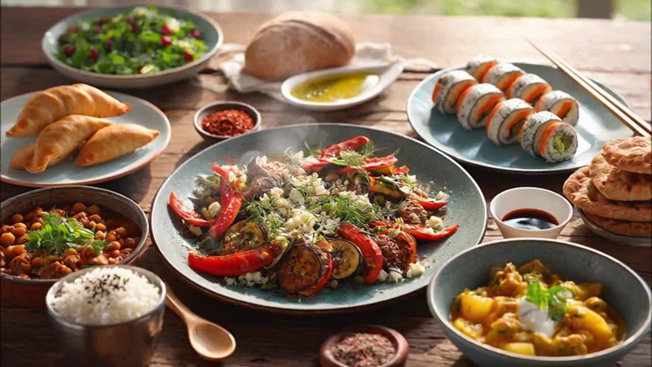 A Quiet, Beautiful Look at World Cultures Through the Colors and Details of Global Cuisine