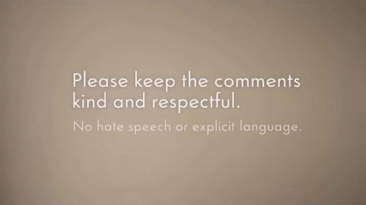 A Gentle Reminder to Keep Comments Friendly, Respectful, and Positive for Everyone