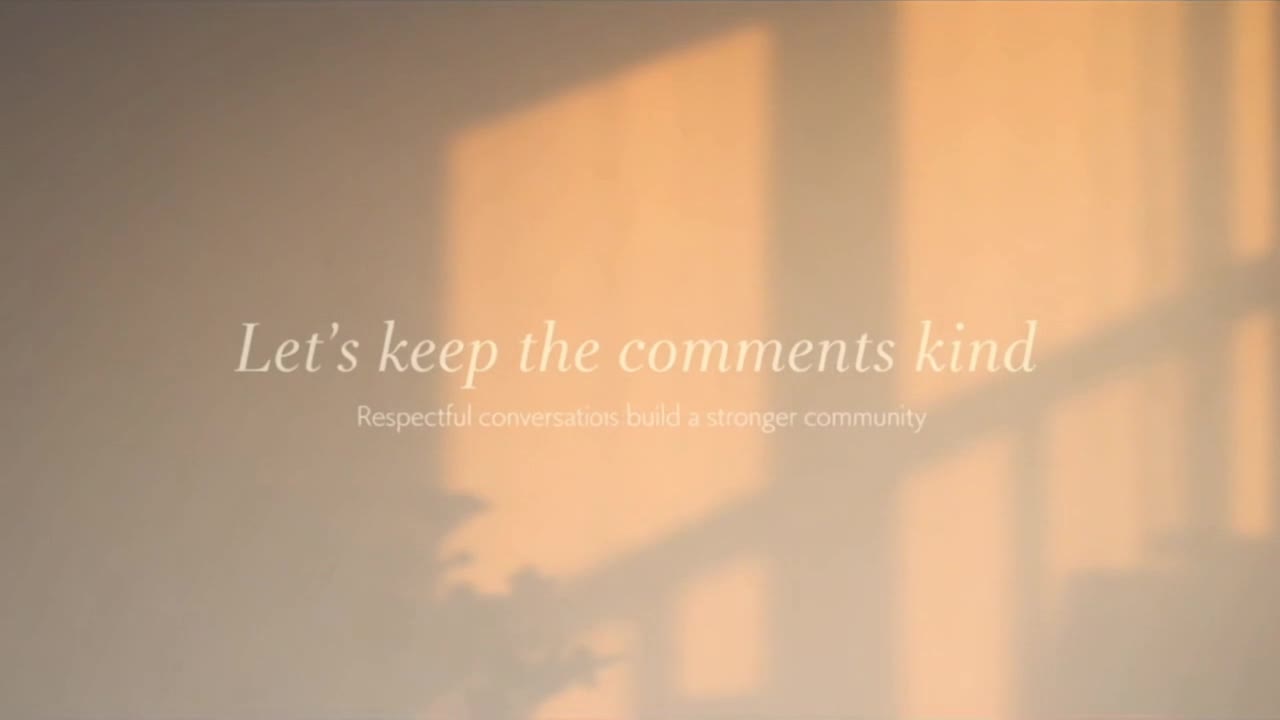 A Gentle Reminder to Keep Comments Respectful and Build a Positive Community Together
