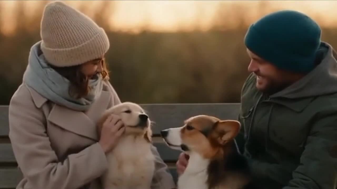 Cute Dogs and Their Humans Sharing a Funny, Heartwarming Moment in Everyday Life