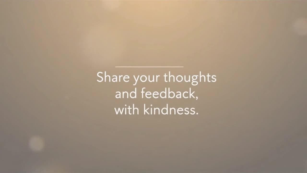 A Warm Invitation to Share Your Thoughts Kindly and Keep the Conversation Positive