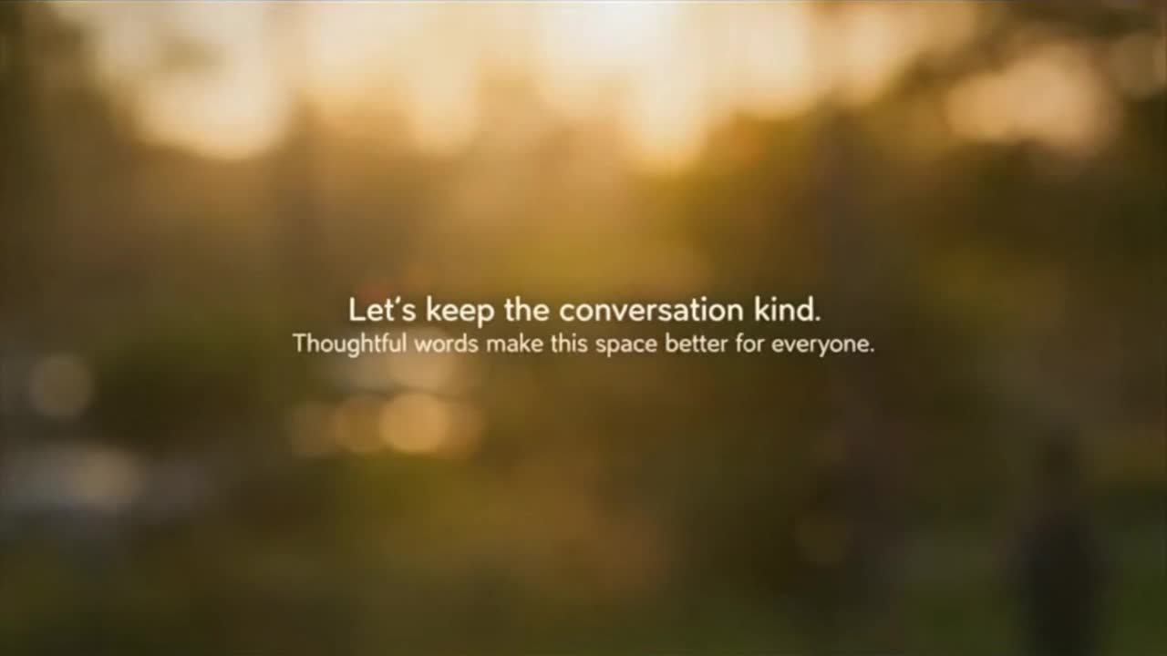 Creating a Positive Comment Space Together with Friendly, Respectful, and Supportive Voices