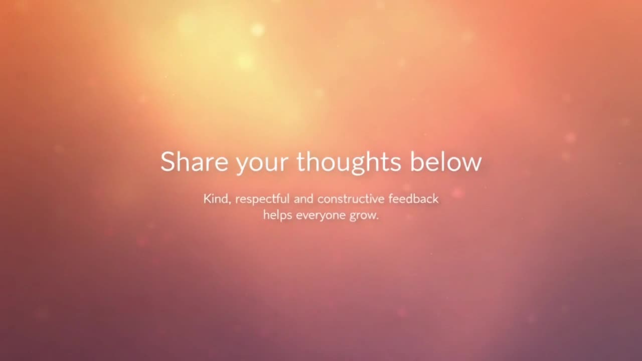 Creating a Positive Comment Space Where Friendly, Respectful Conversations Are Always Welcome