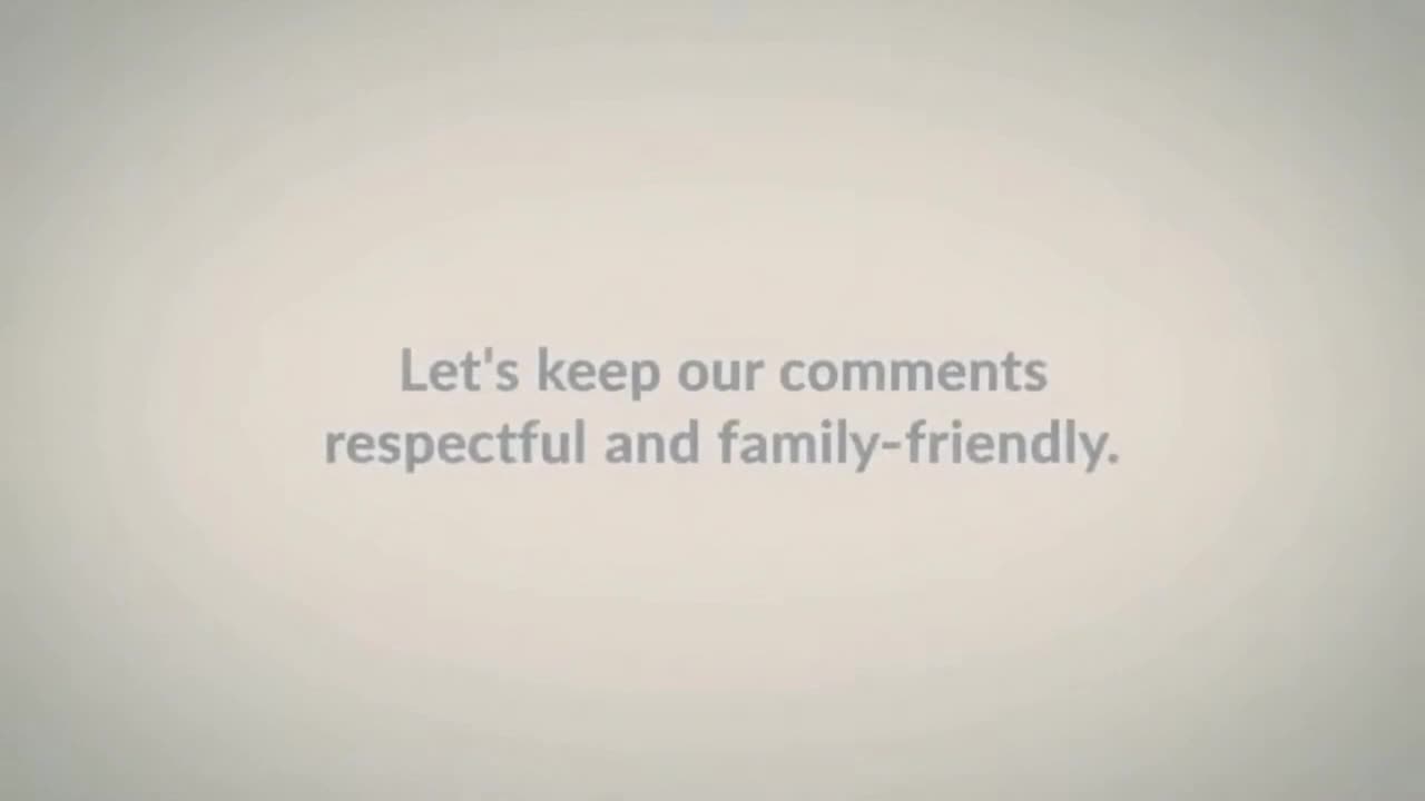 A Friendly Reminder to Keep Comments Respectful, Constructive, and Family-Friendly for Everyone