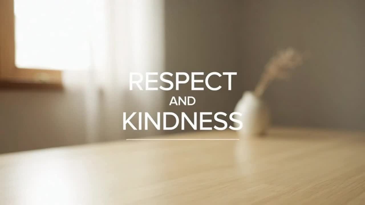 A Gentle Reminder to Share Thoughts Kindly, Keep Comments Family-Friendly, and Build a Positive Comm