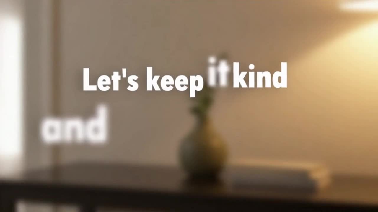 A Gentle Reminder to Keep Conversations Kind, Respectful, and Enjoyable for Everyone