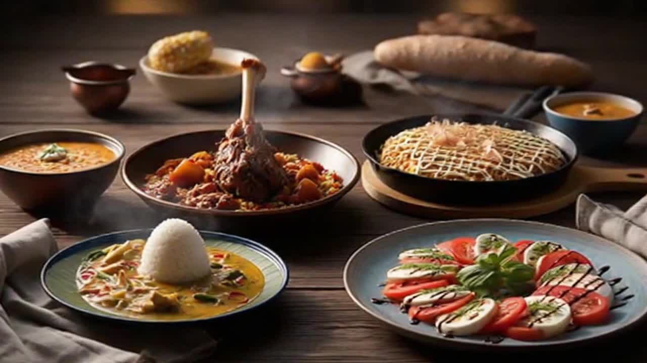 A Quiet Celebration of World Cultures Through Beautifully Presented Global Cuisines