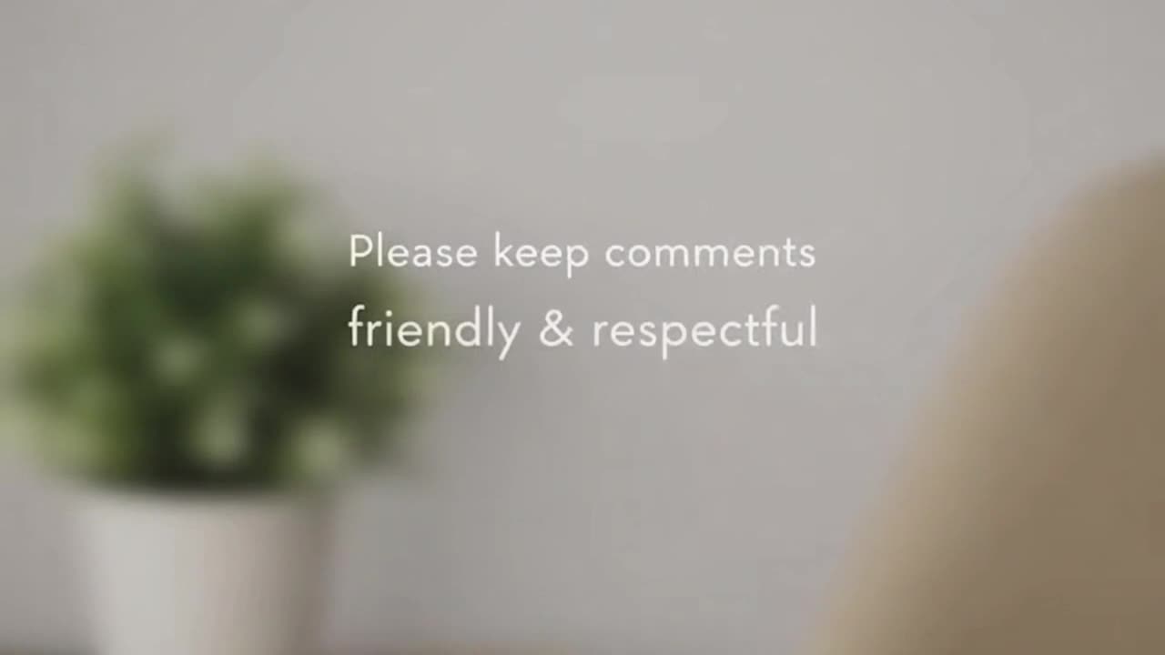 A Friendly Reminder to Keep Comments Respectful, Constructive, and Positive for Everyone