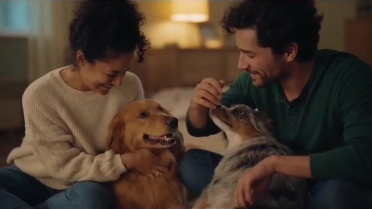 Cute Dogs and Their Humans Sharing a Funny, Heartwarming Moment in a Short Social Clip