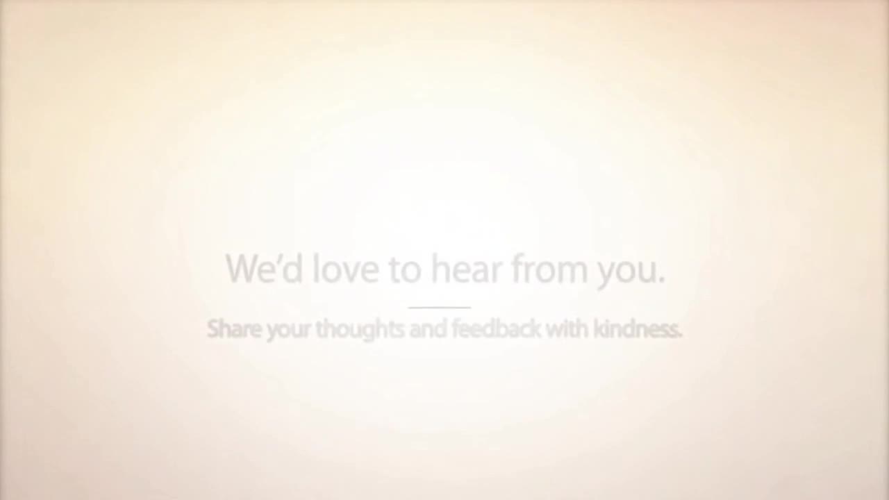 We Love Hearing From You — Share Your Thoughts Kindly and Help Keep This a Positive Space