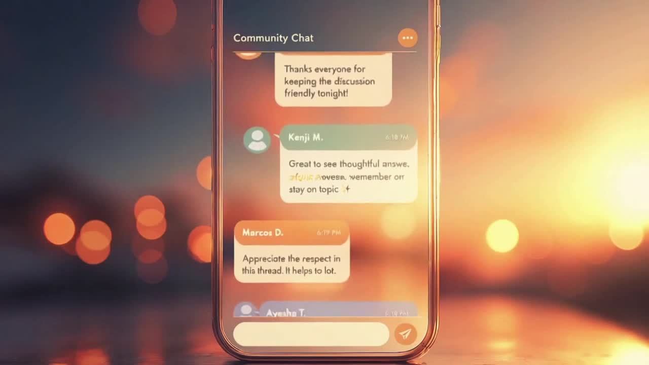 Building a Positive Comment Space Through Respectful, Friendly, and On-Topic Conversations
