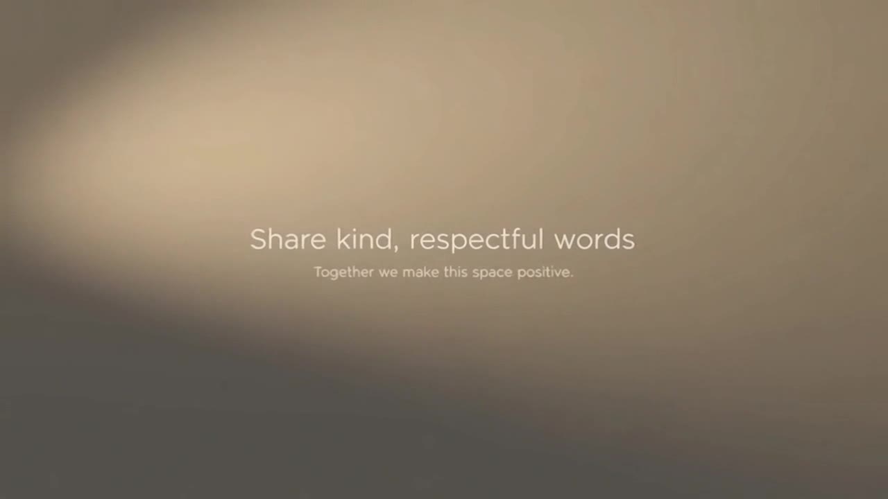 A Friendly Reminder to Keep Comments Respectful, Positive, and Welcoming for Everyone