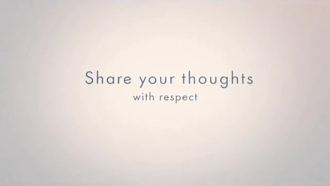 Creating a Positive, Family-Friendly Space for Respectful Thoughts and Feedback