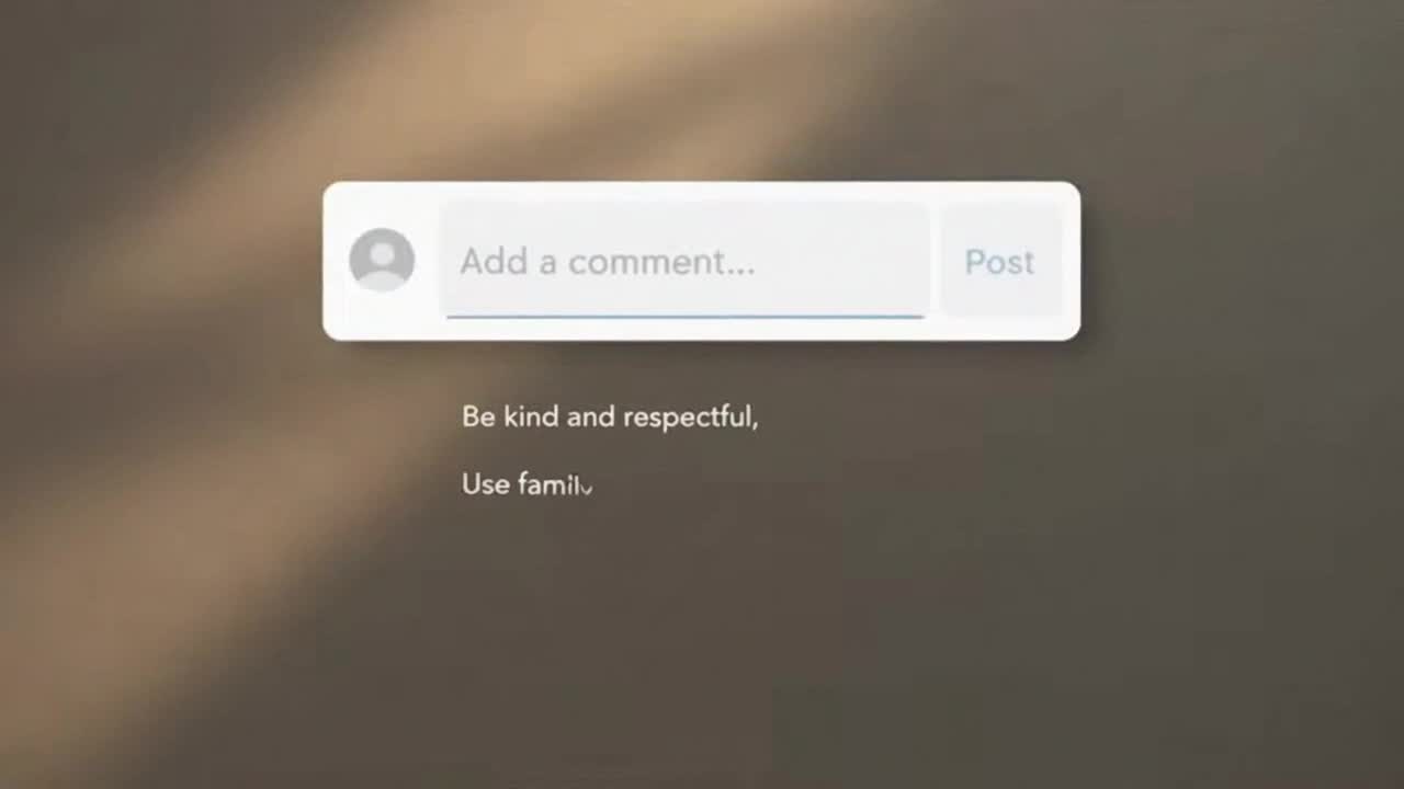 A Gentle Reminder to Keep Comments Friendly, Respectful, and Family‑Friendly for Everyone