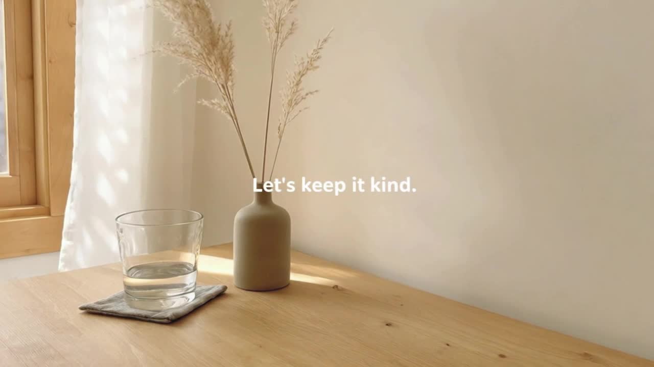 A Gentle Reminder to Keep Our Community Welcoming, Respectful, and Positive for Everyone