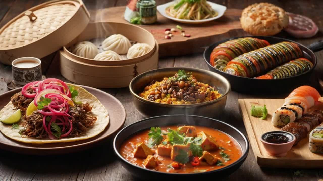 A Beautiful Visual Celebration of World Cultures Through Diverse and Enticing Global Cuisines