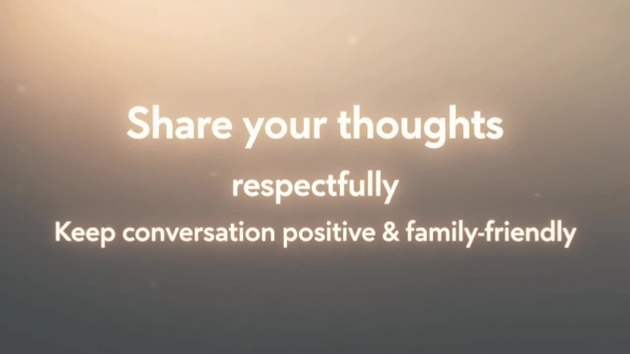 A Friendly Reminder to Share Your Thoughts Respectfully and Keep the Conversation Welcoming