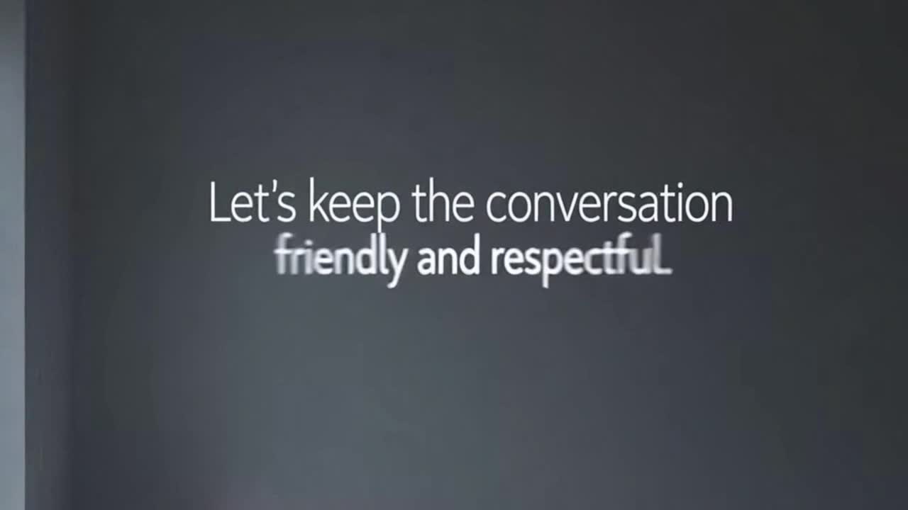 A Friendly Reminder to Keep Comments Respectful, Positive, and Enjoyable for Everyone