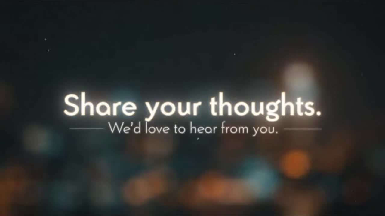 We Love Hearing From You — Share Your Thoughts Kindly and Help Keep Our Space Positive