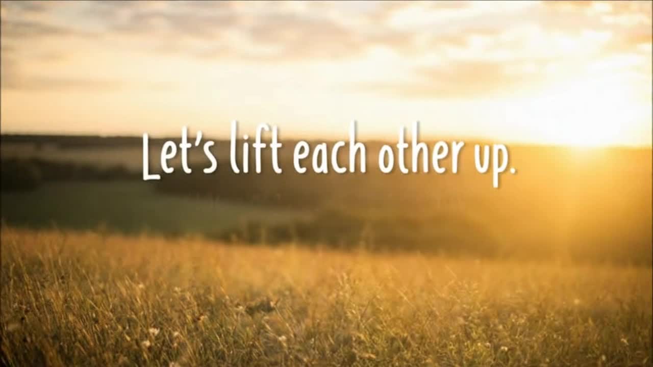 A Bright Reminder to Share Thoughts Kindly and Build a Positive, Respectful Community Together