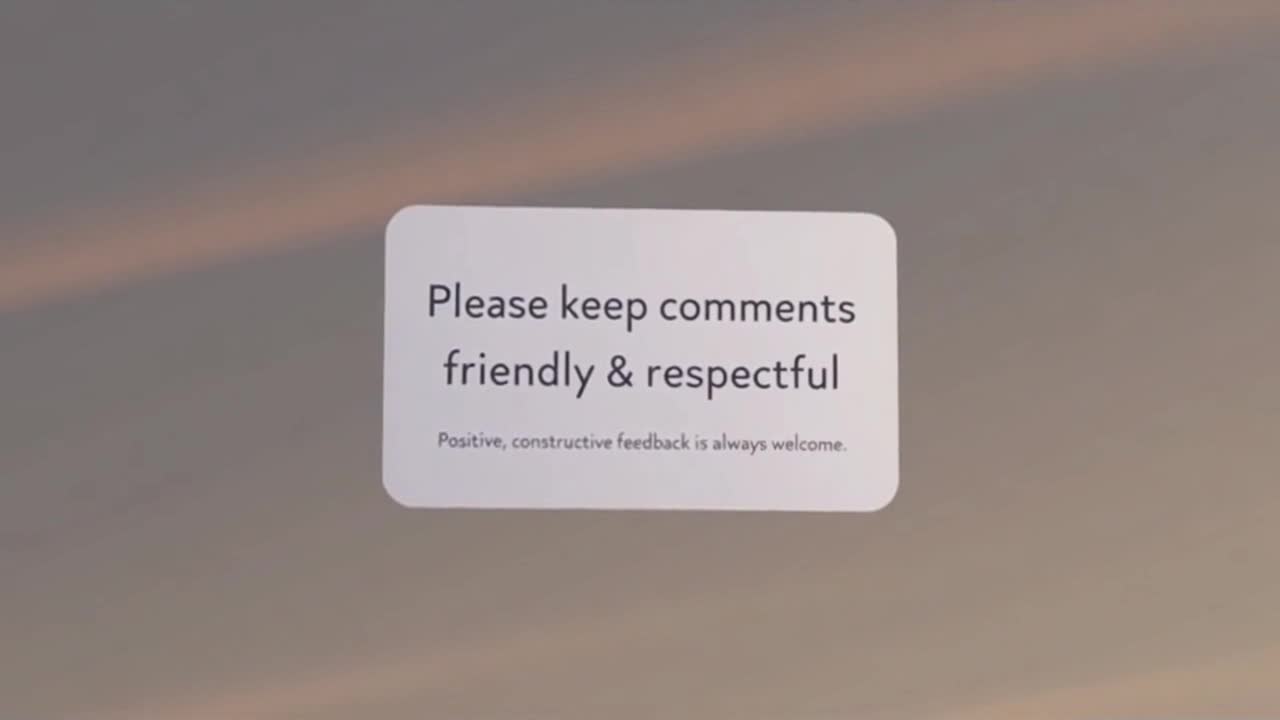 Creating a Welcoming Comment Space Through Respect, Positivity, and Constructive Conversation